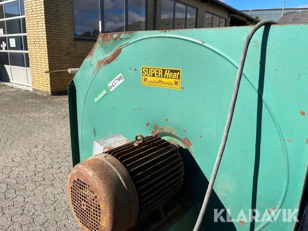 Billede 7 - Lavtryks blæser Løkkes Maskinfabrik HL