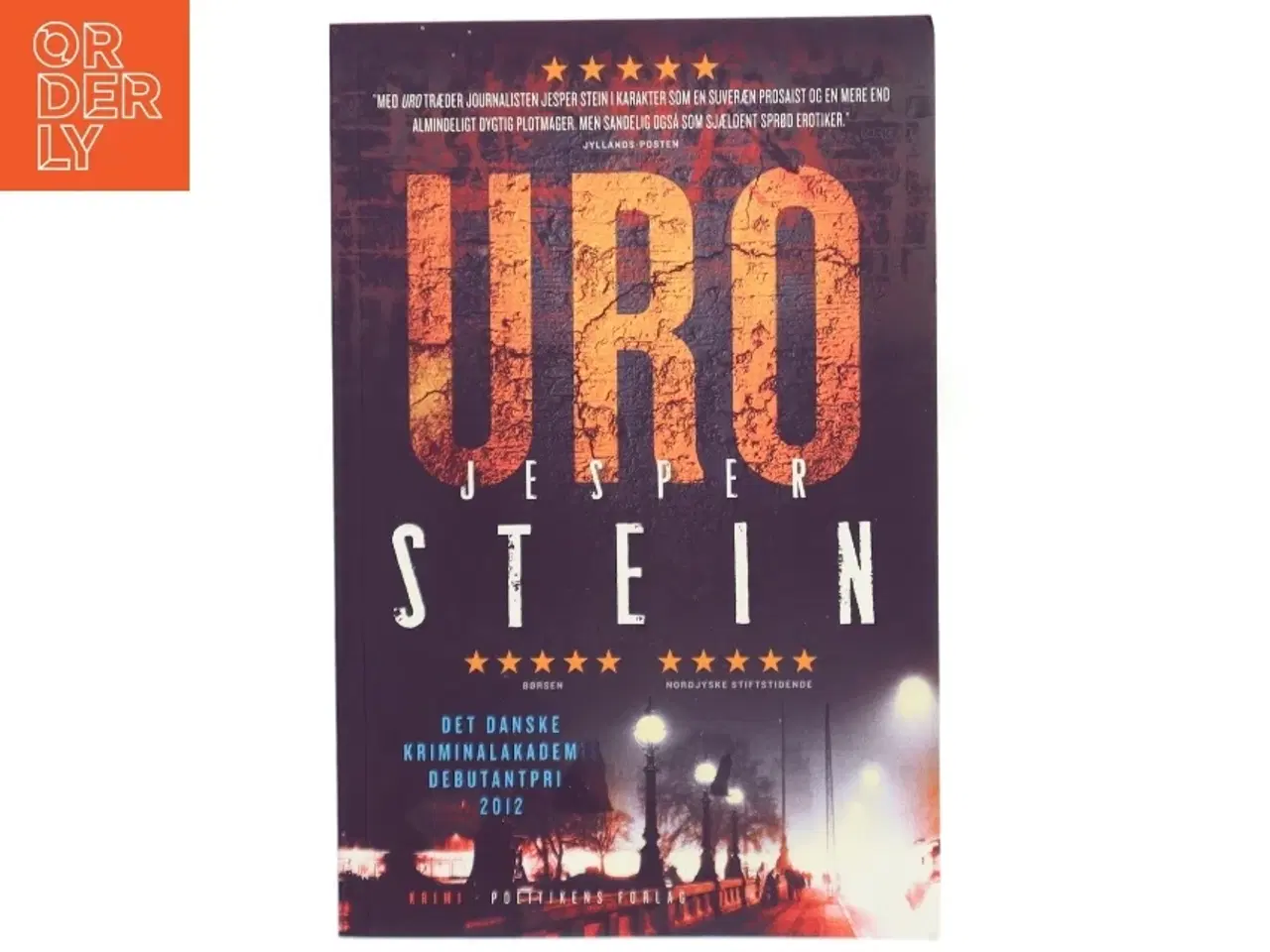Billede 1 - Uro af Jesper Stein (Bog)