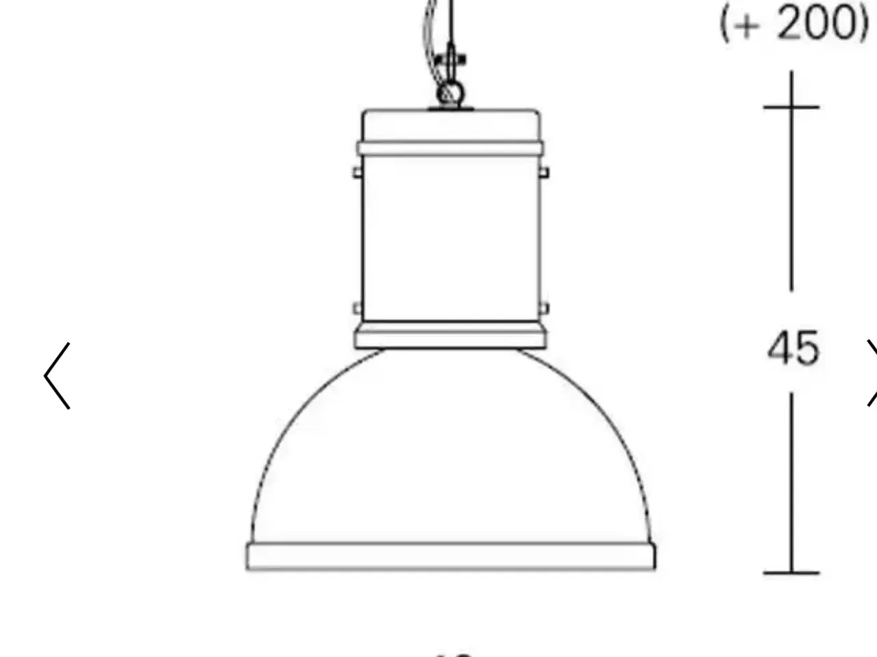 Billede 2 - Rå industri lamper - 6 stk