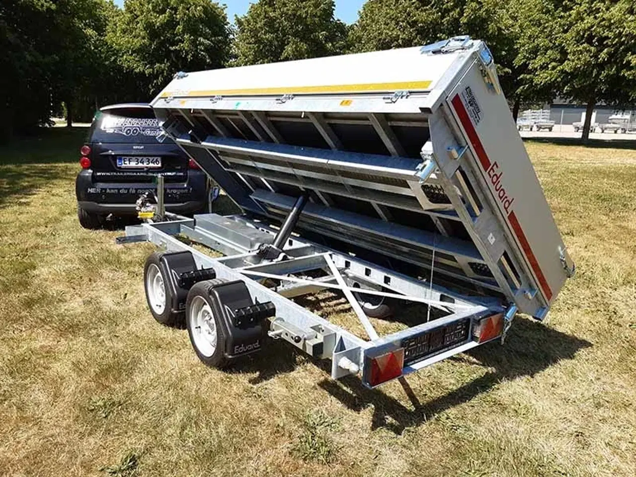 Billede 2 - EDUARD trailer 3116-2700.63  Trev. EL tip M. RAMPER