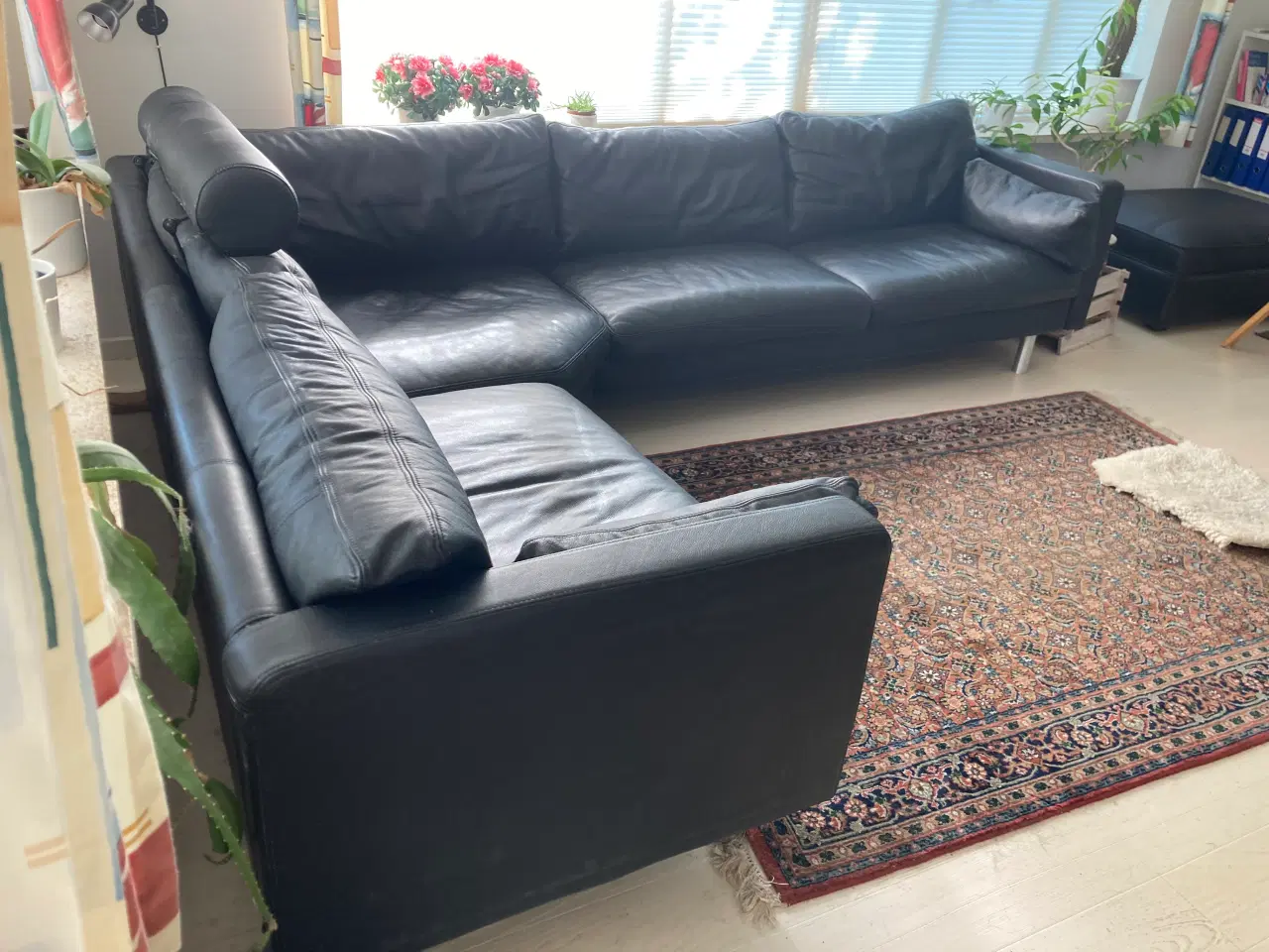 Billede 3 - Hjørnesofa i kvalitetslæder