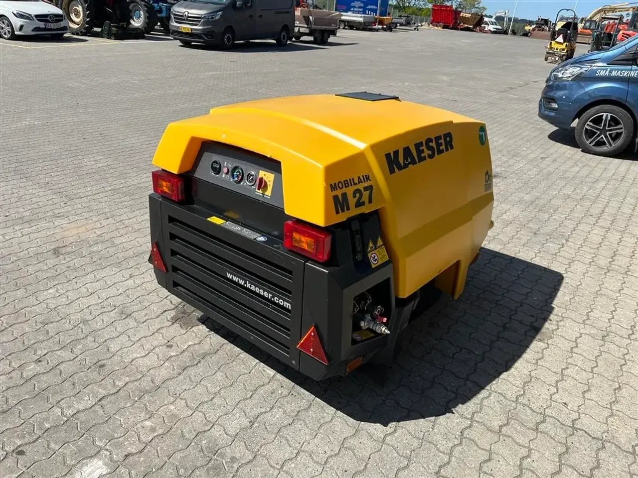 Billede 3 - Kaeser M27 mobilkompressor kun kørt 214timer