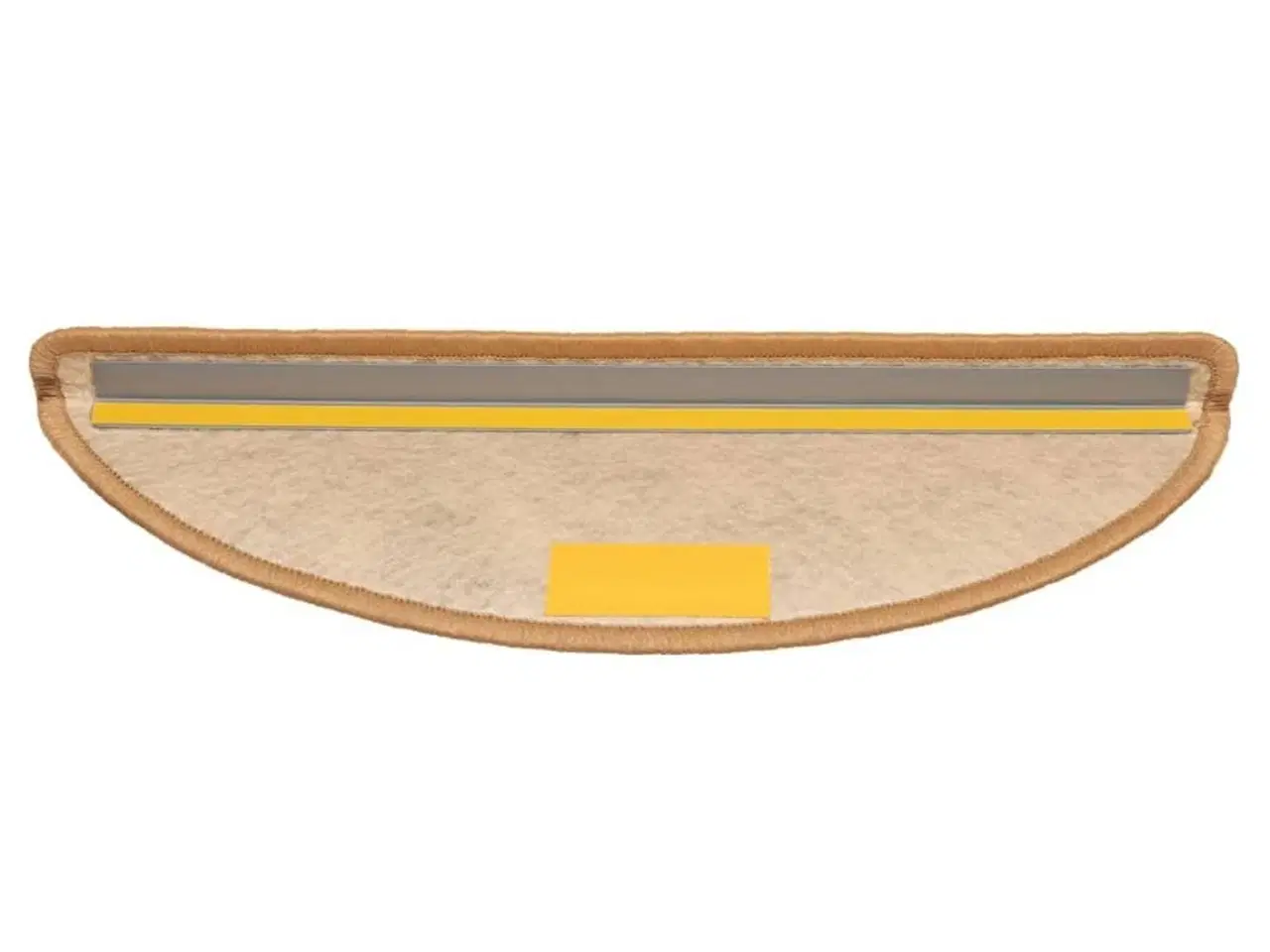 Billede 5 - Selvklæbende trappemåtter 15 stk. 56x17x3 cm sisalfarve