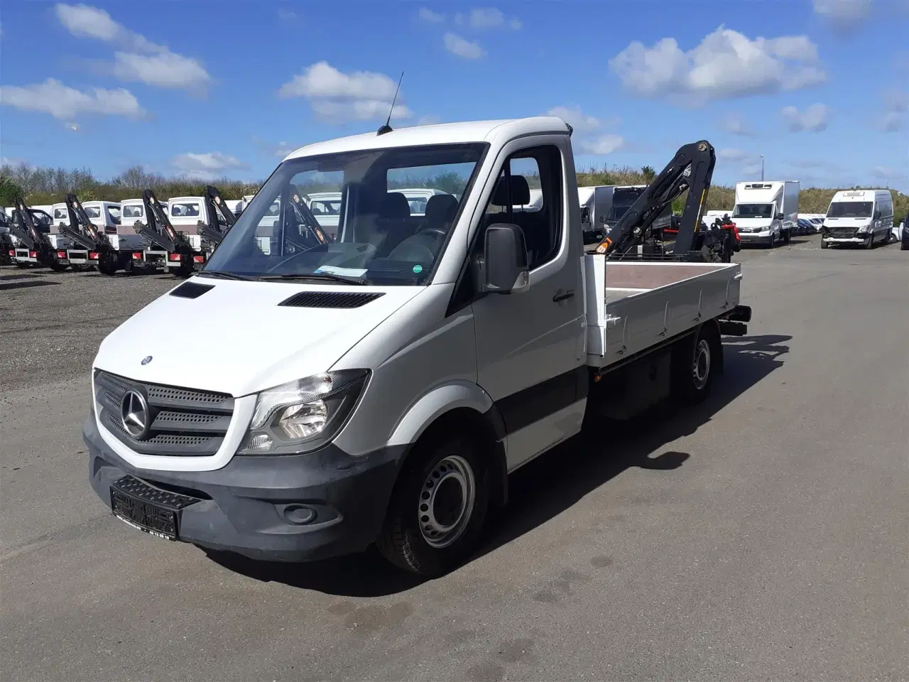 Billede 4 - Mercedes-Benz Sprinter 316 LAD/KRAN 2,1 CDI 163HK Ladv./Chas. Man.