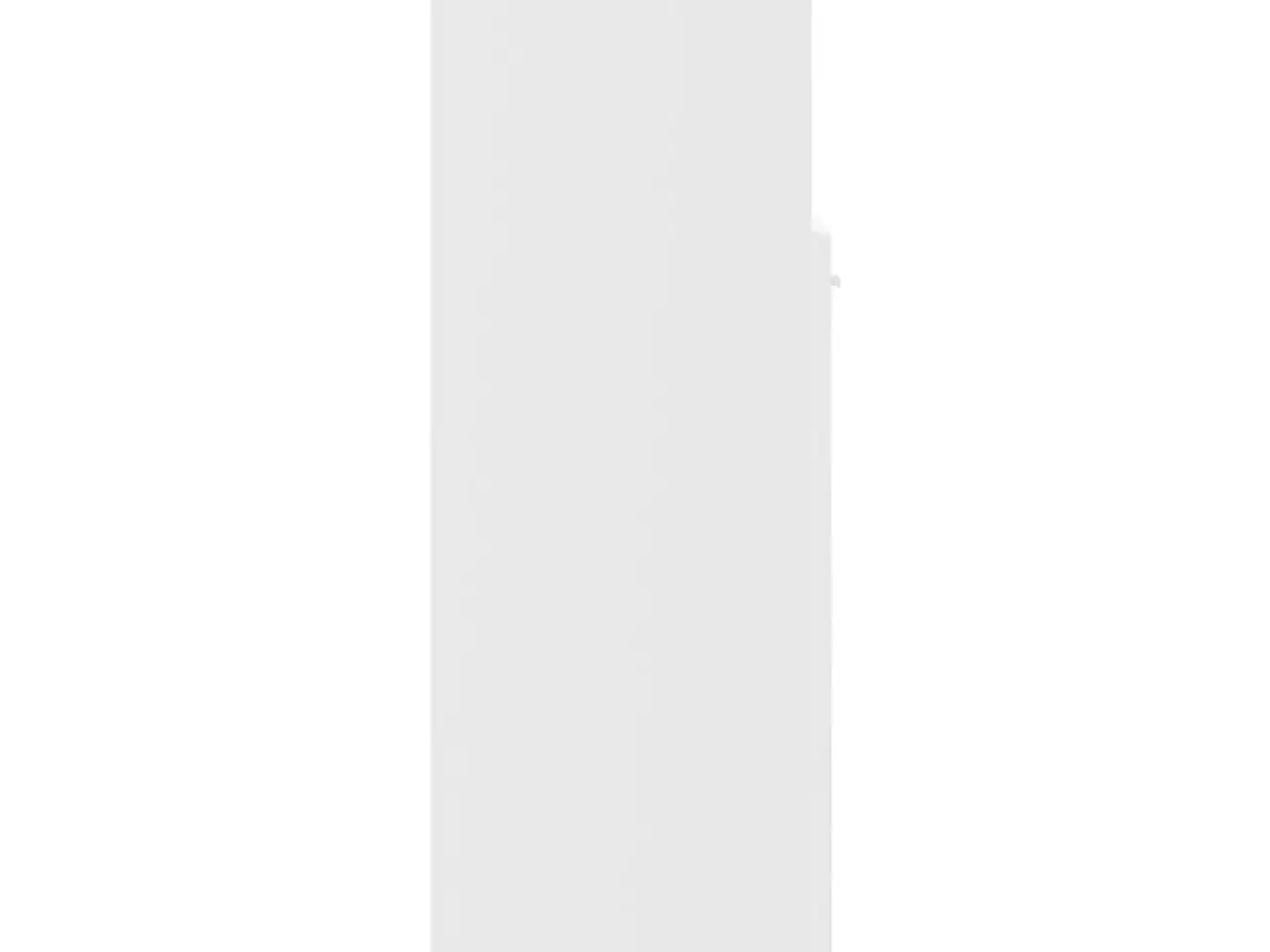 Billede 7 - Badeværelsesskab 30x30x95 cm konstrueret træ hvid