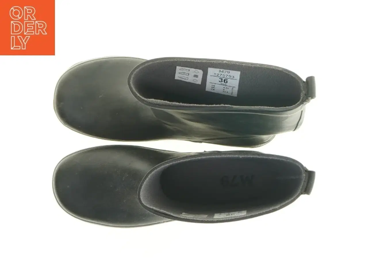 Billede 4 - Sorte gummistøvler (str. 36)