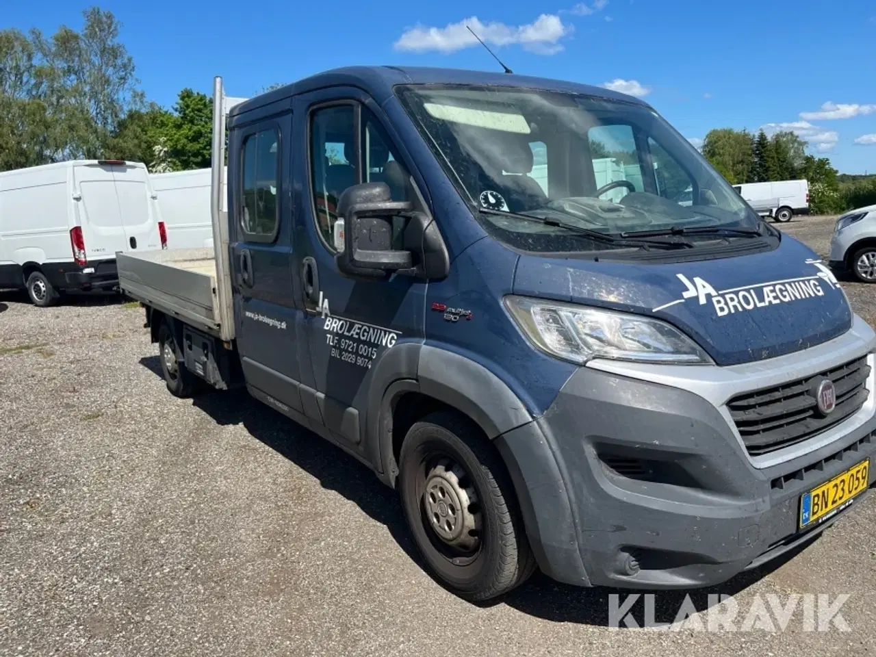 Billede 3 - Mandskabsvogn Fiat Ducato, 2,3 MJT 130 chassis 7 personer