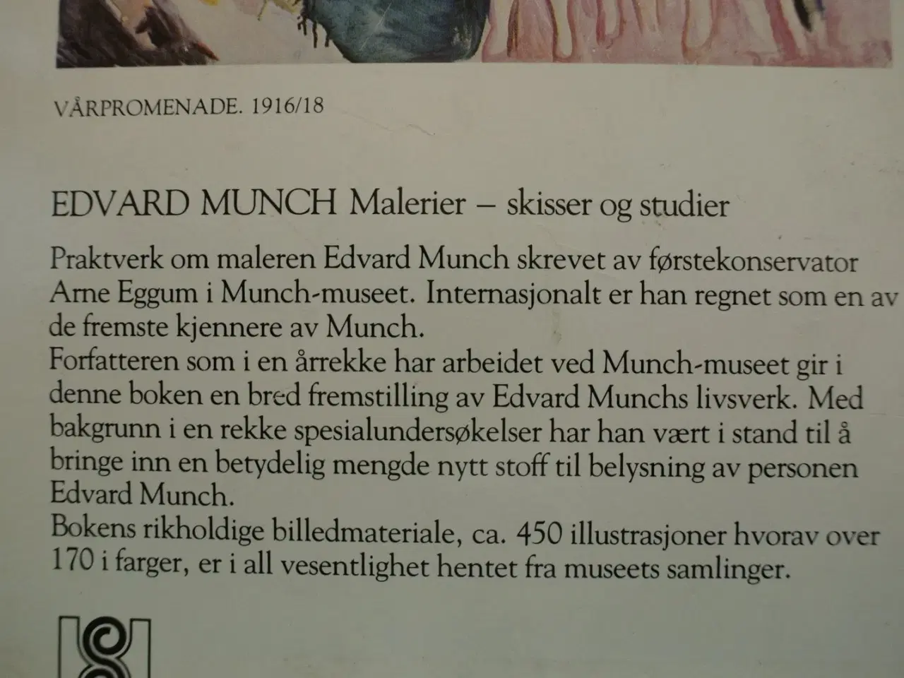Billede 3 - edvard munch -malerier skisse og studier. norskr, 