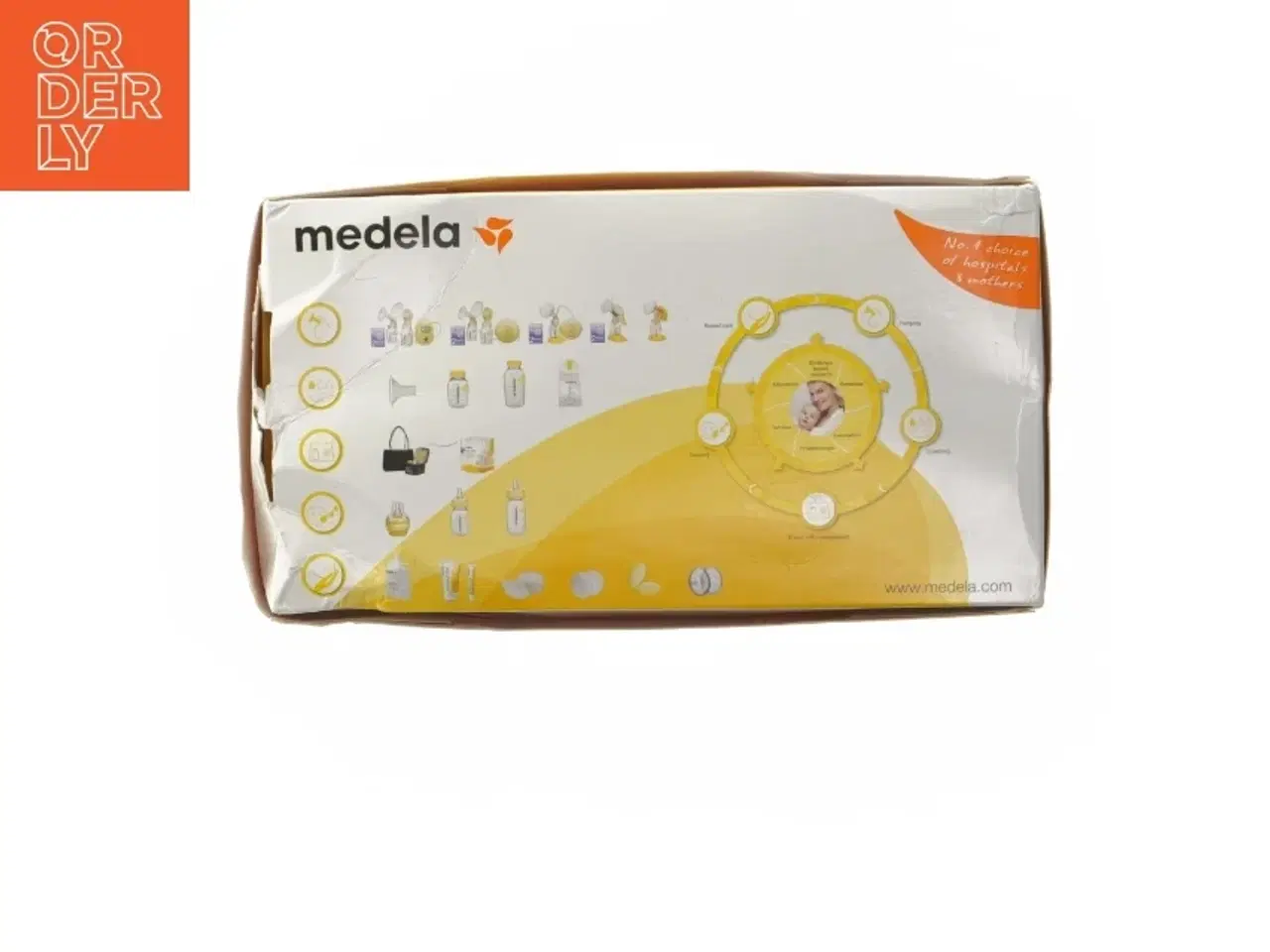 Billede 3 - Medela Harmony brystpumpe og fodersæt fra Medela