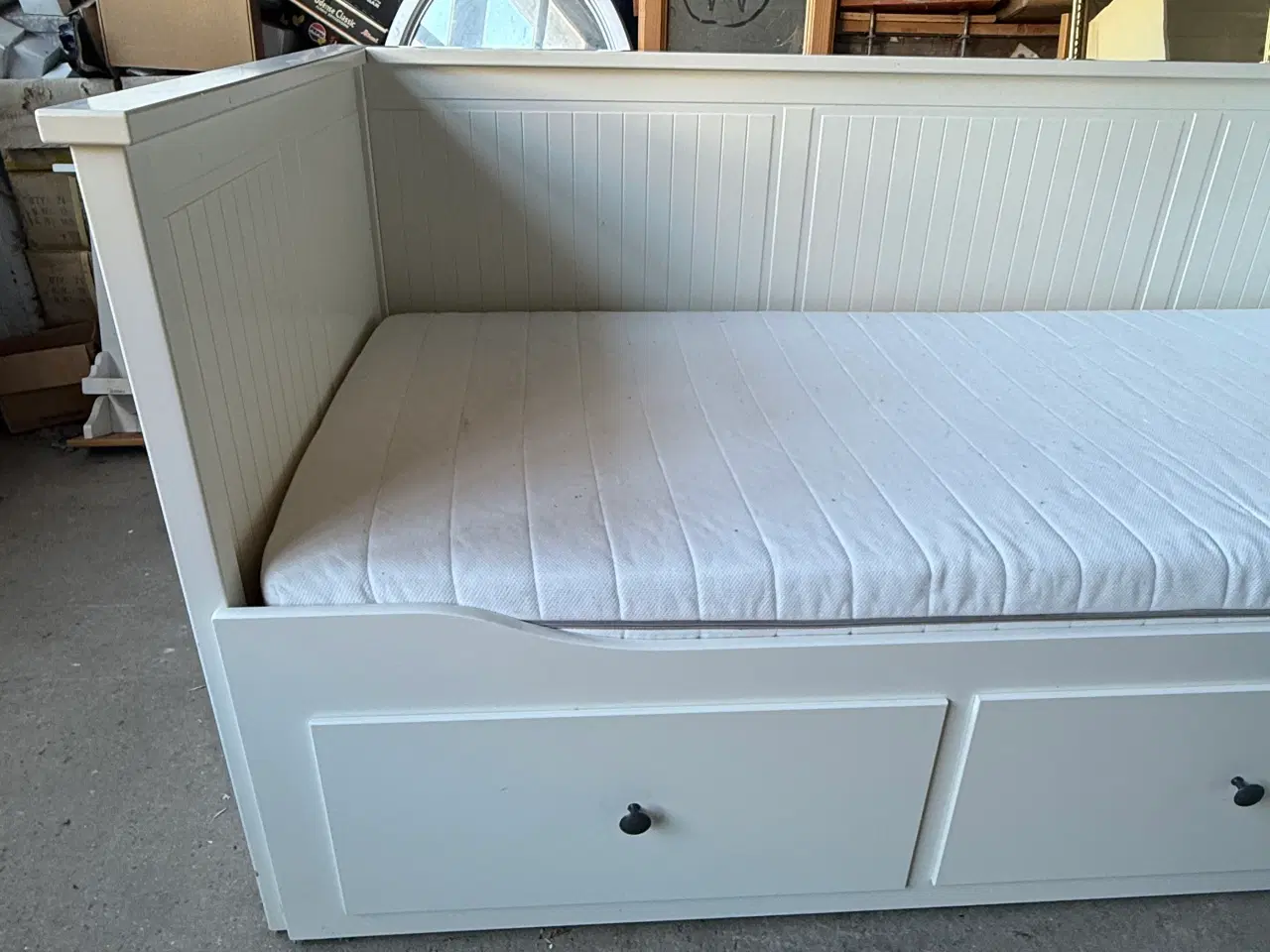 Billede 5 - Hvid IKEA Hemnes udtræksseng
