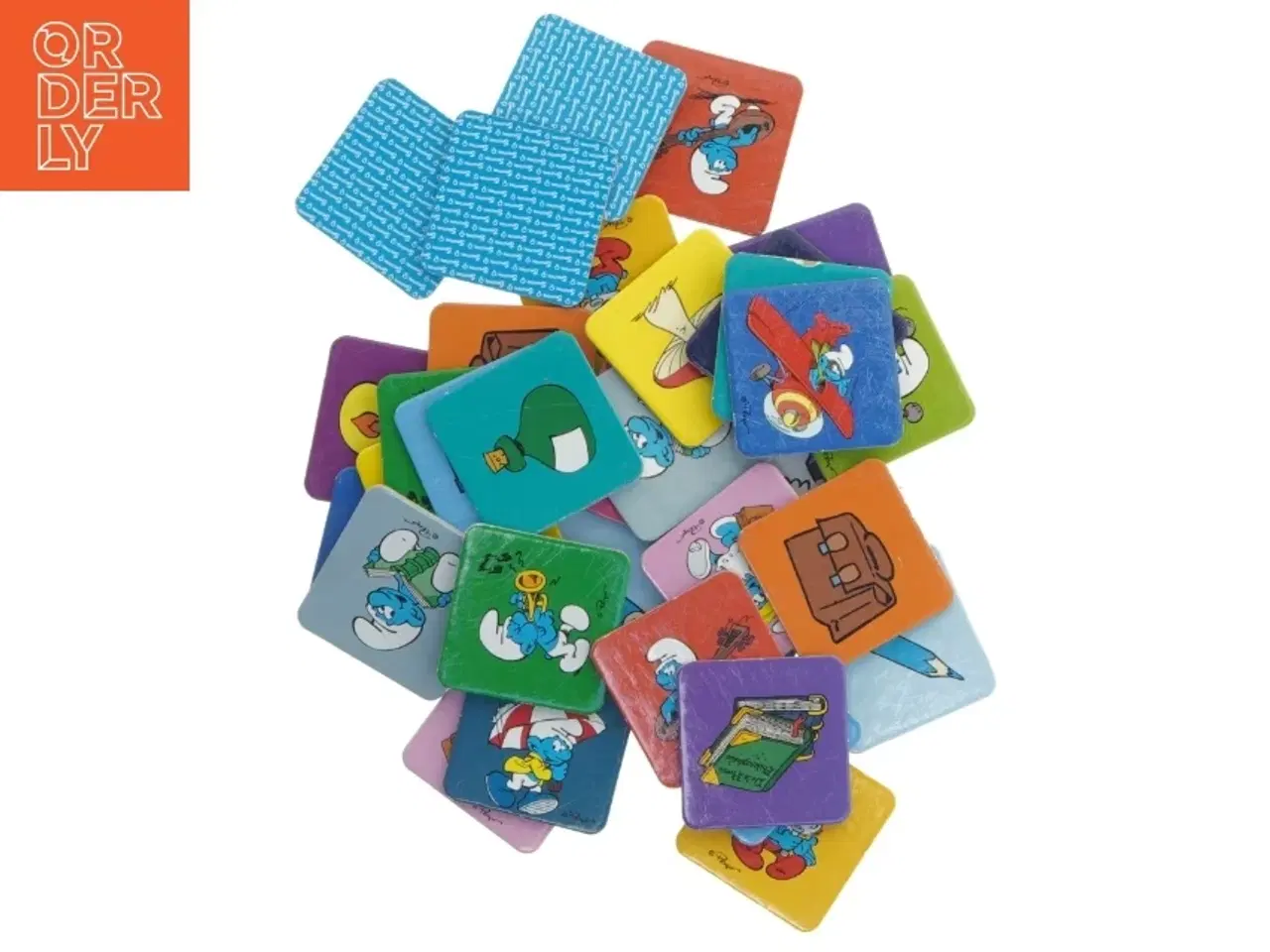 Billede 2 - Smølferne Huskespil (str. 18 x 12 x 7 cm)