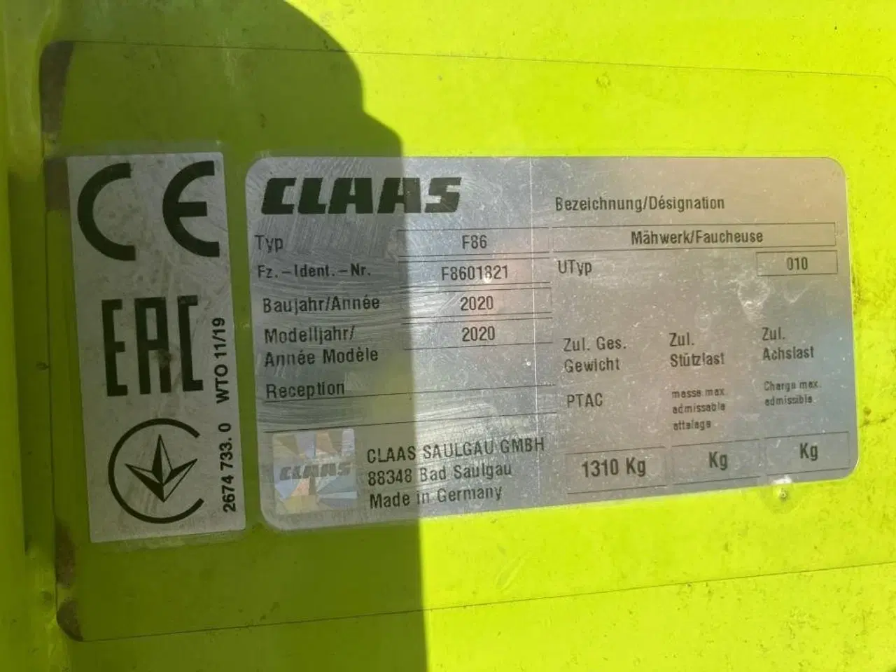 Billede 4 - - - - CLAAS DISCO 3600 C