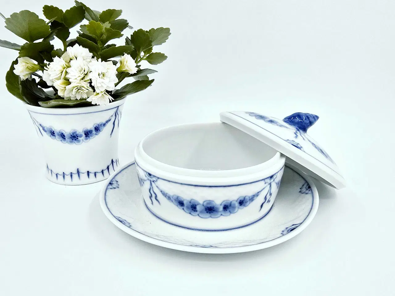 Billede 3 - Empire Smørskål Porcelæn
