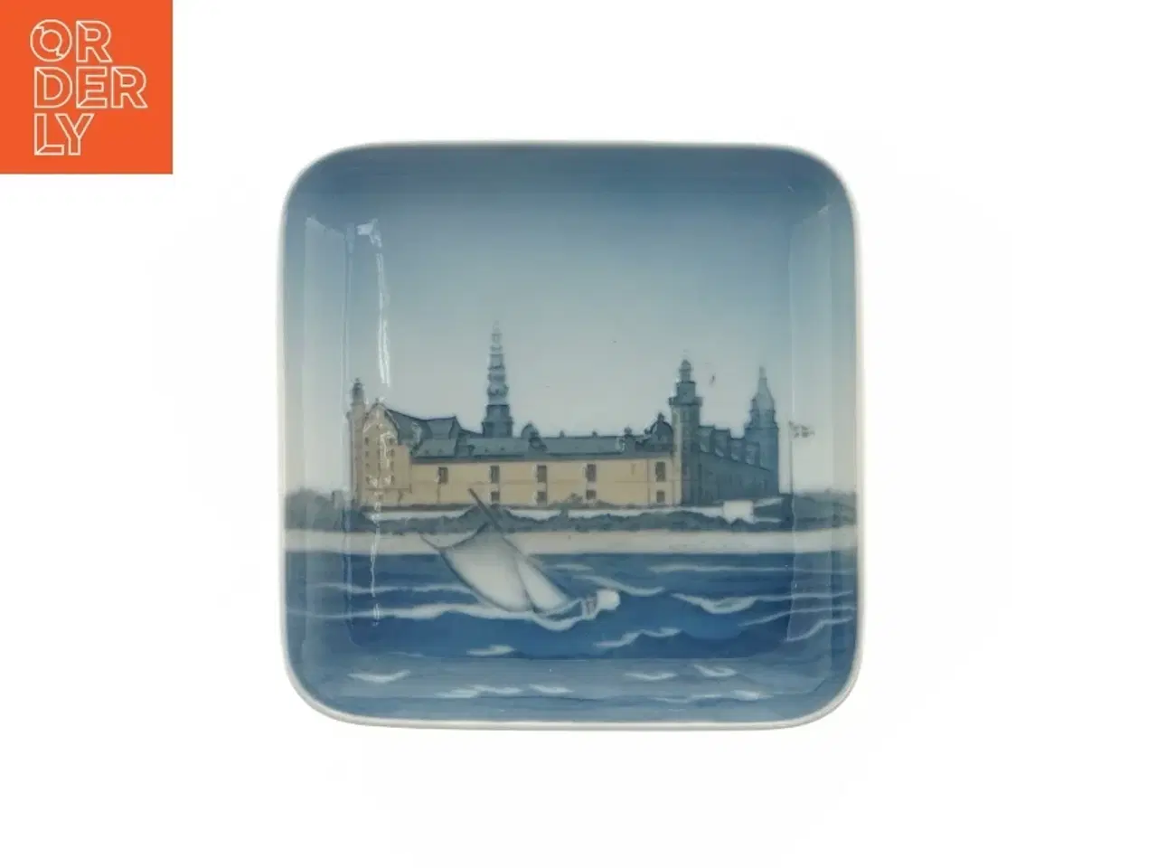 Billede 1 - Platte / Asiet nr 538/455, Kronborg, 12.5x12.5cm, 1 sortering, B&G fra B&G (str. 12,4 x 12,5 x 1,8 cm)