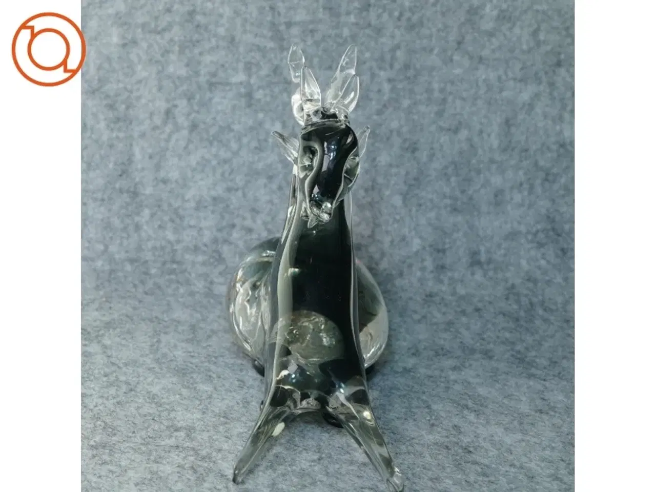 Billede 4 - Glas figur (str. 17 x 7 x 14 cm) Muranoglas