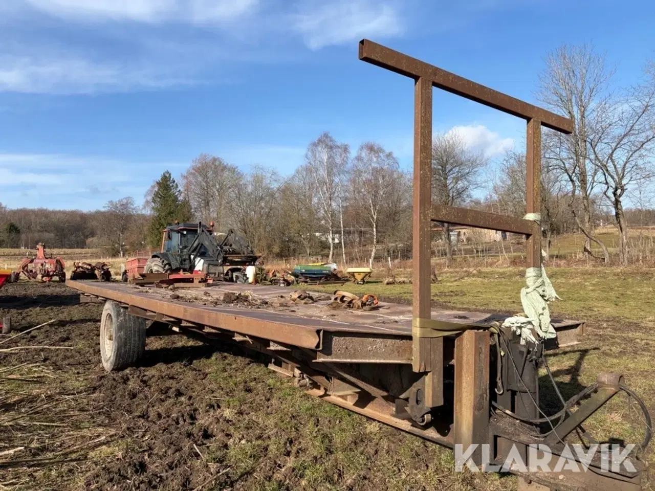 Billede 7 - Landbrugsvogn med hydraulisk vogn bremse