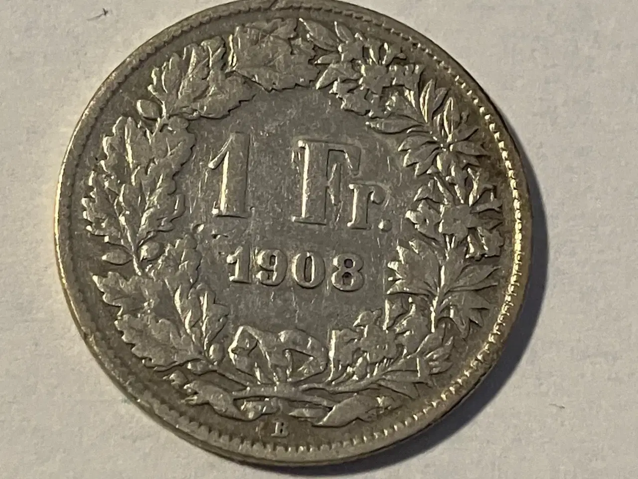 Billede 1 - 1 Franc Switzerland 1908