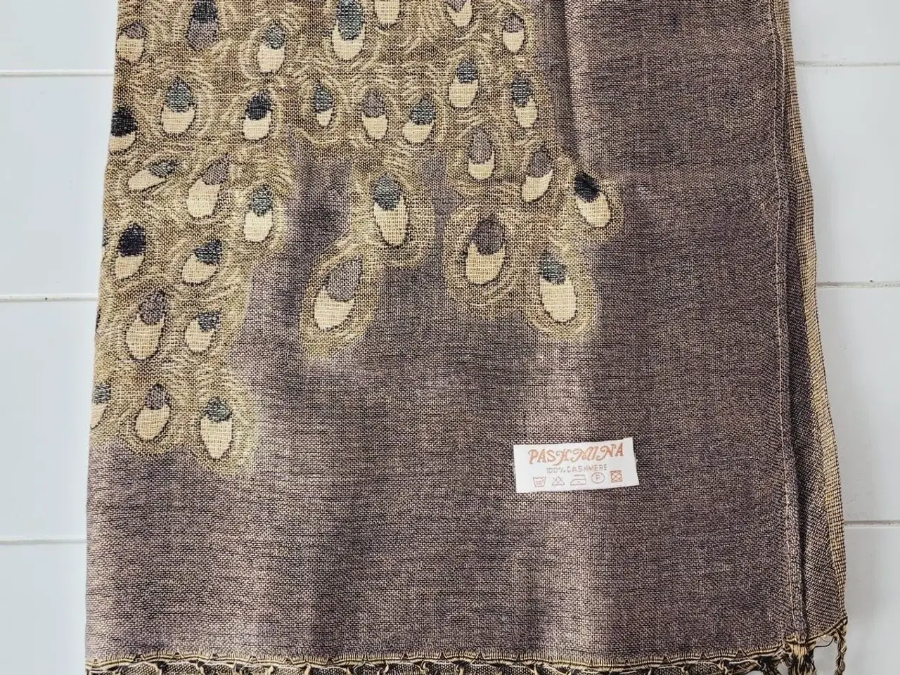 Billede 6 - ⭐️- Elegant og Blødt Pashmina Tørklæde - UBRUGT
