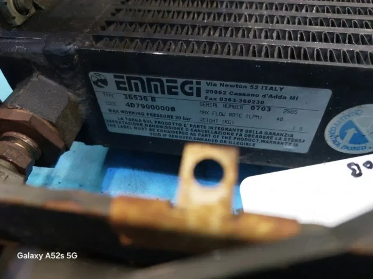 Billede 11 - Claas Axion 840 Kondensator 0011056530