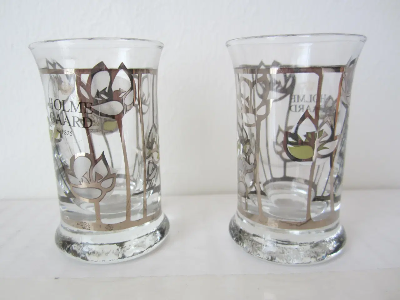 Billede 4 - 2009 Holmegaard jule dramglas.  2 sæt.
