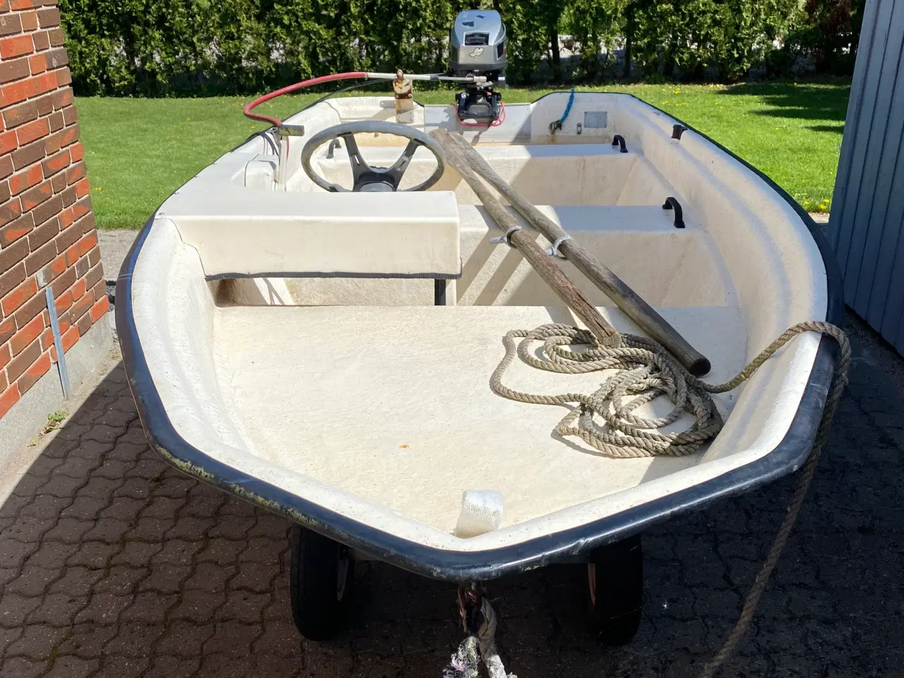 Billede 6 - Limbo styrpultsjolle 15 hk Mariner 