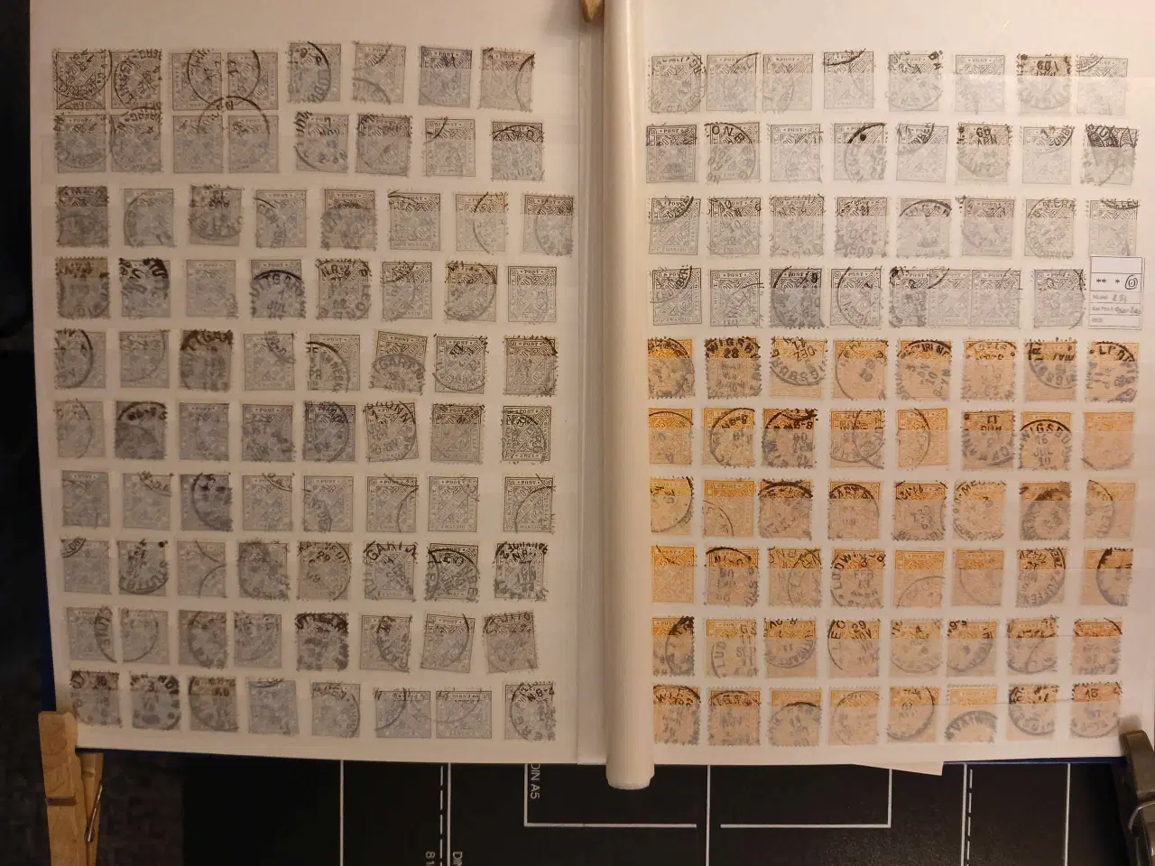 Billede 6 - Würtemberg (83) Lagerbog. 16 siders indstiksbog i 