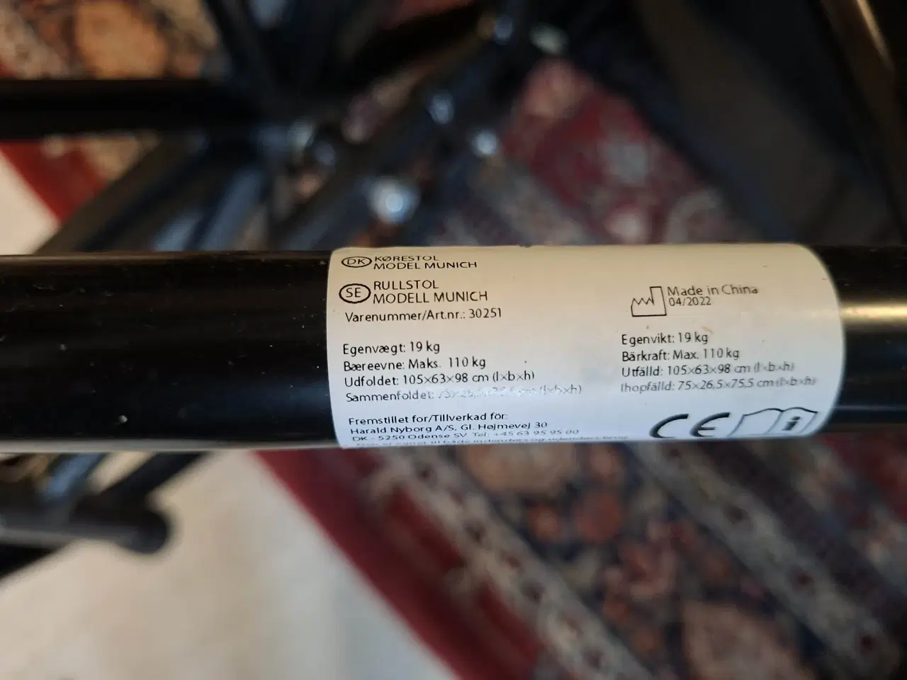 Billede 4 - Kørestol