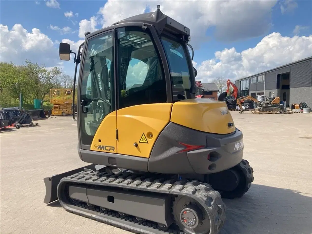 Billede 4 - Mecalac 6 MCR 6 tons kompact minigraver på gu.bånd