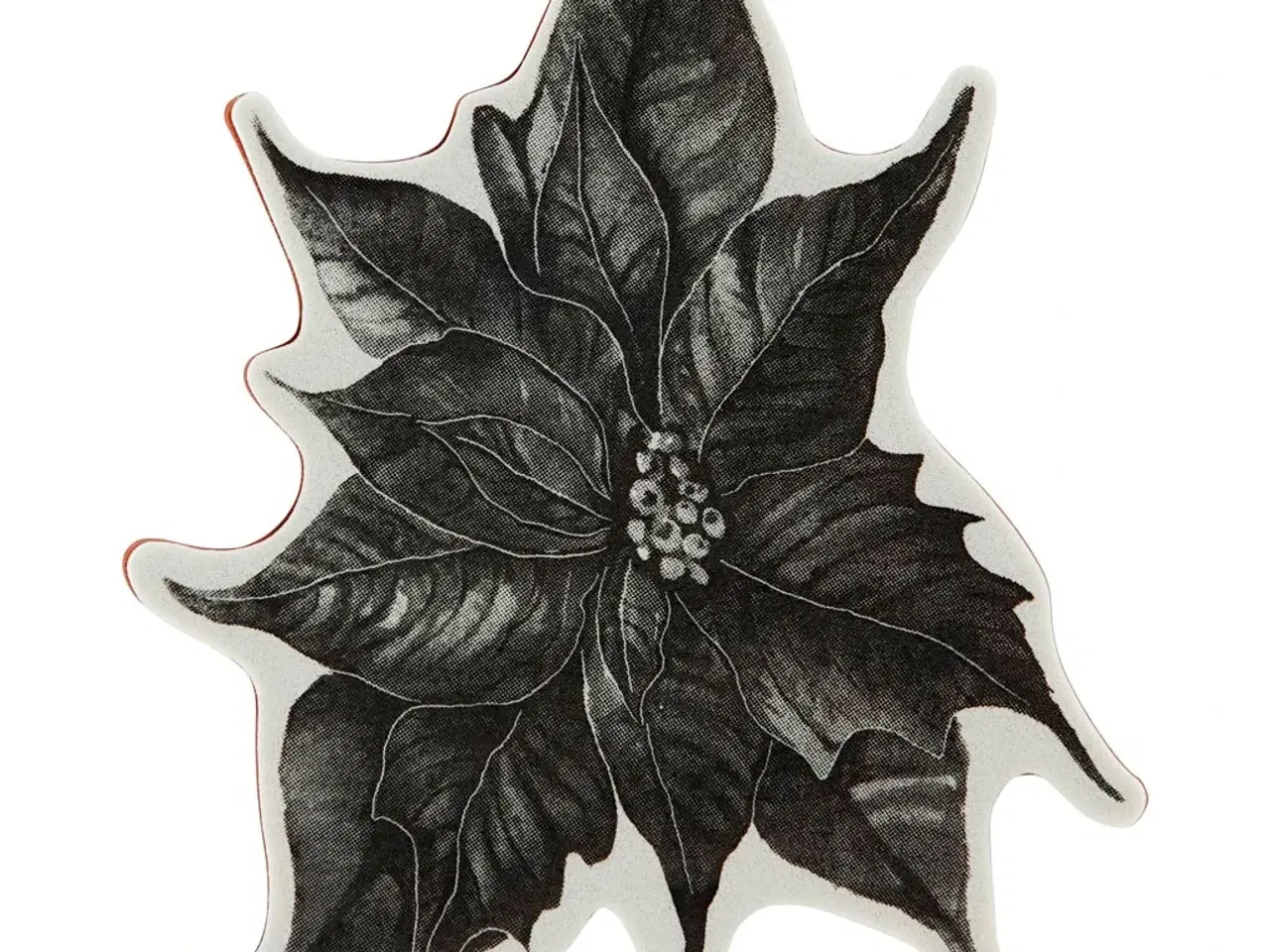 Billede 1 - Gummistempel med Julestjerne - 14x11 cm