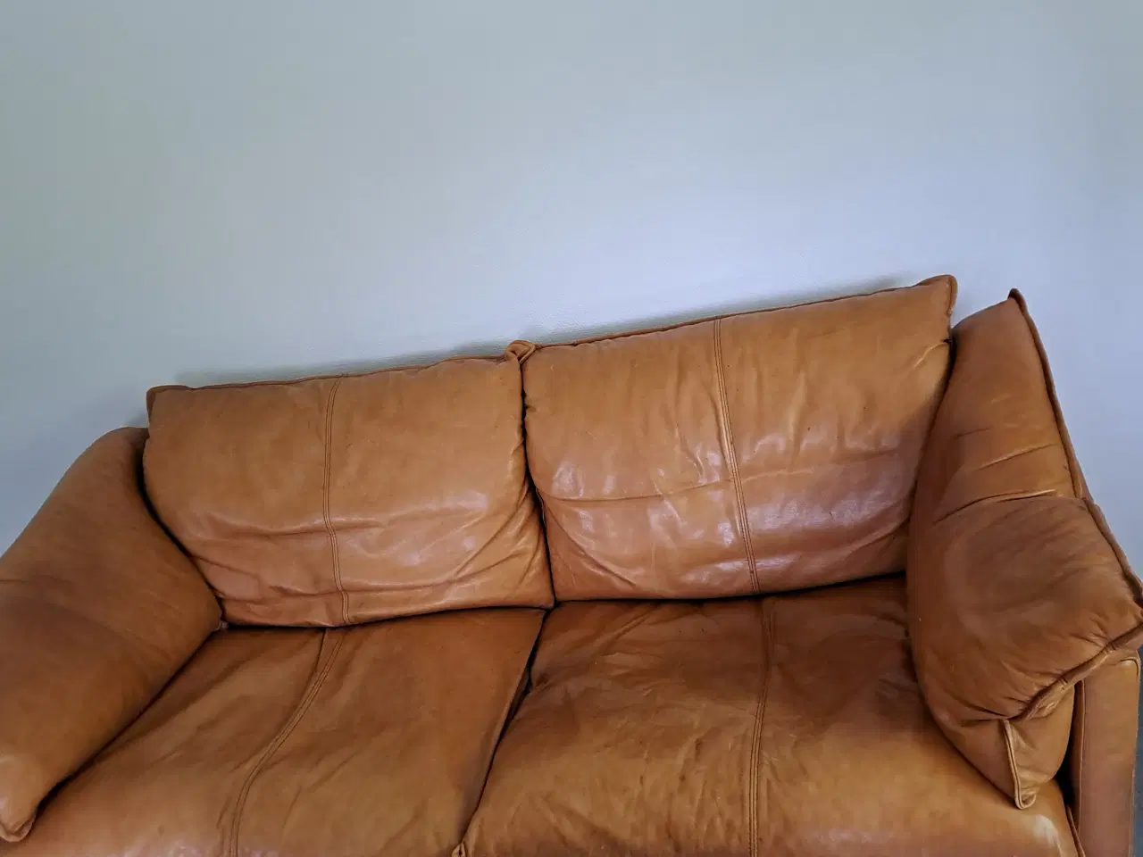 Billede 1 - 2 stk sofa I læder