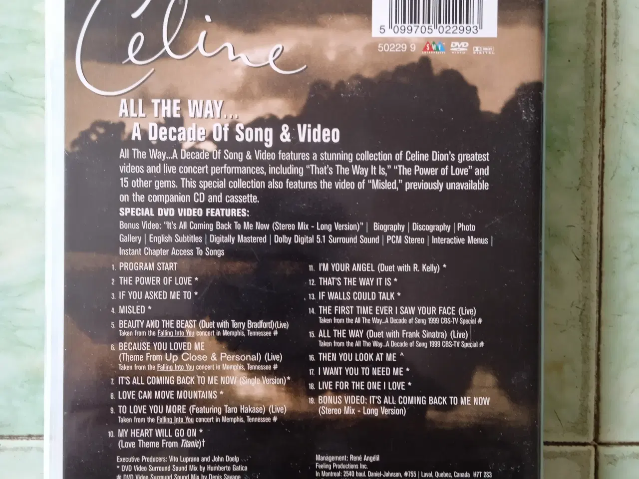 Billede 2 - DVD Celine Dion 
