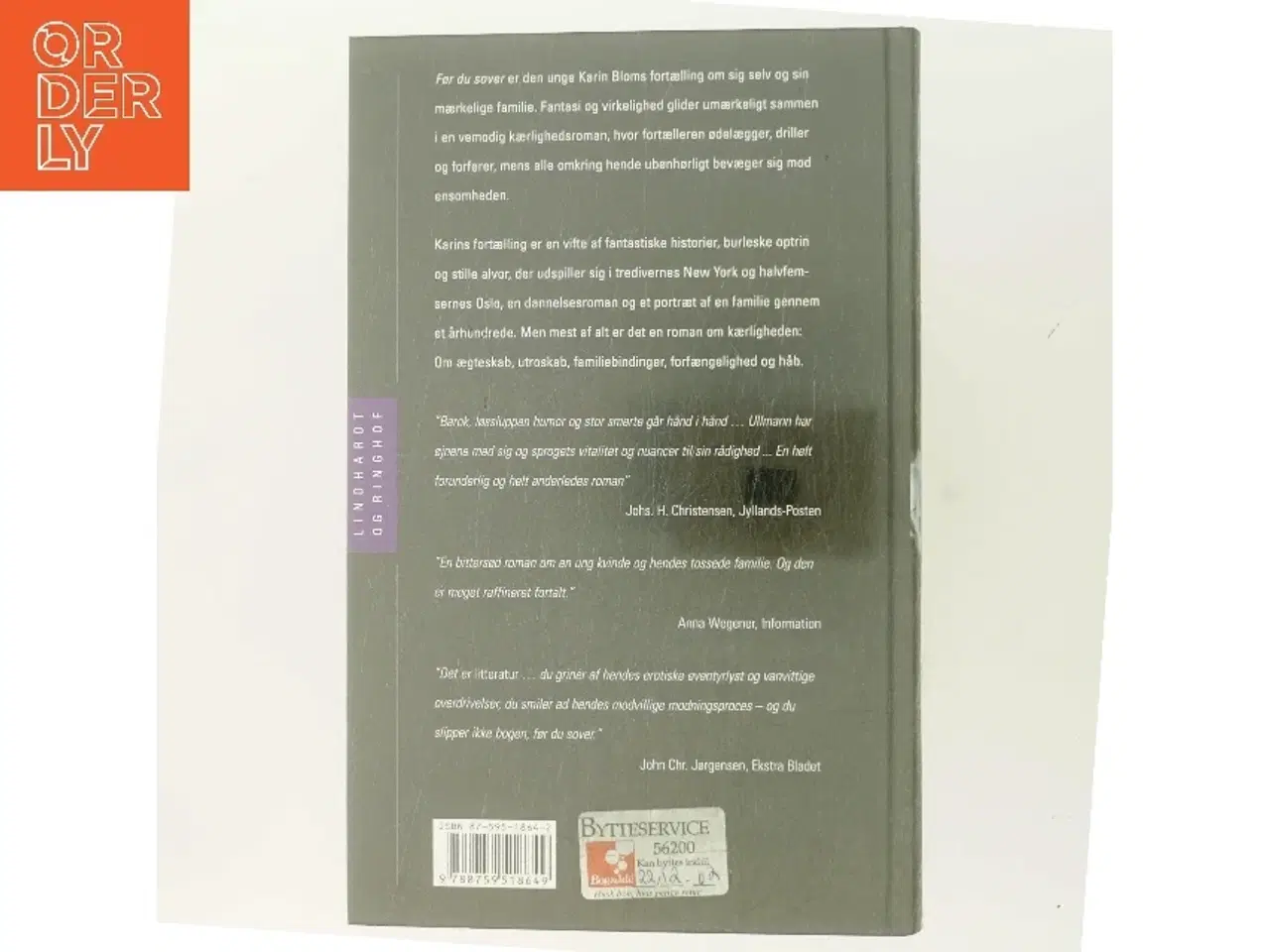 Billede 3 - Før du sover af Linn Ullmann (Bog)