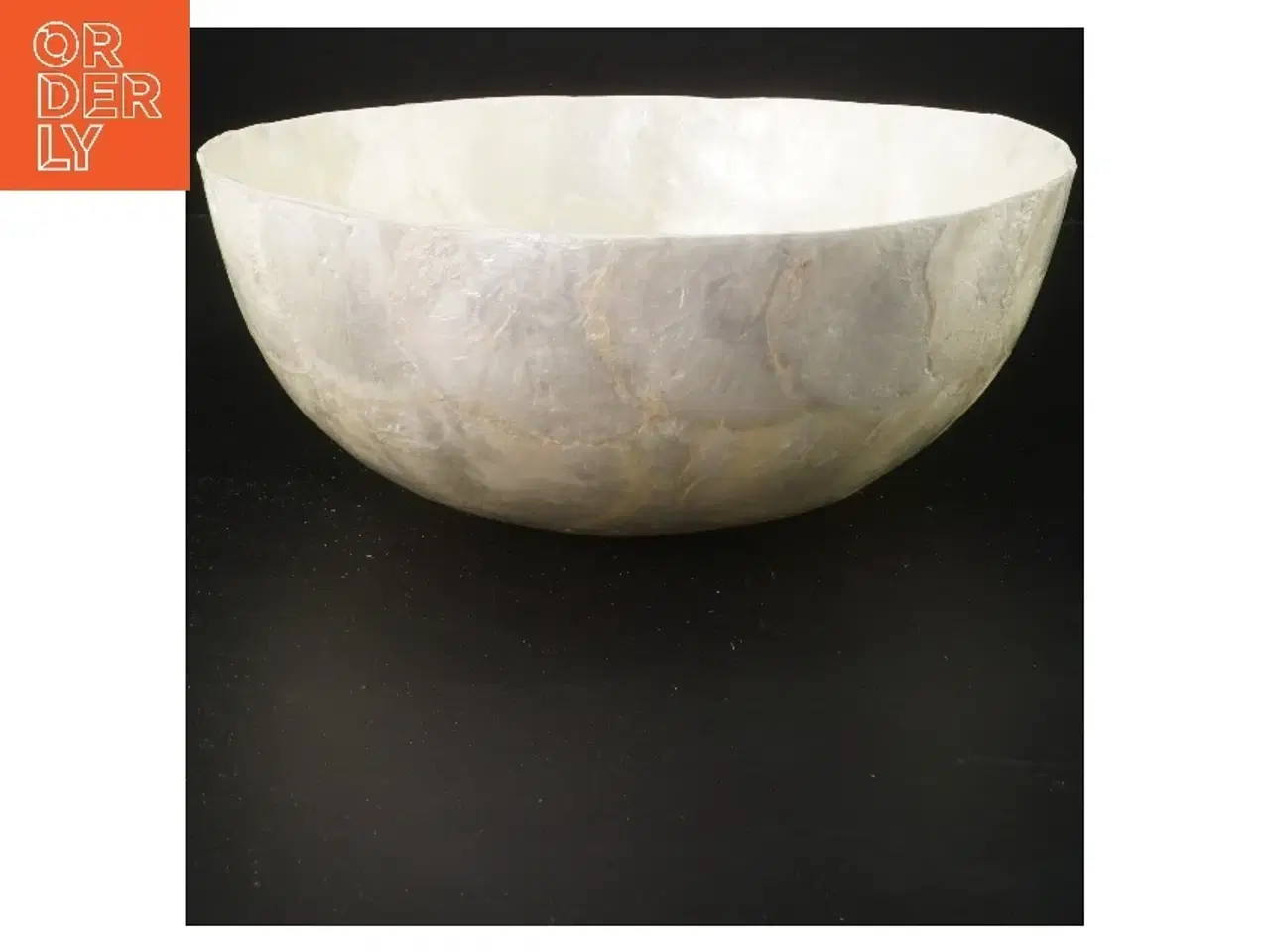 Billede 1 - Ny Capiz Dekorationsskål Ø 25 cm (str. Ø 25 cm)