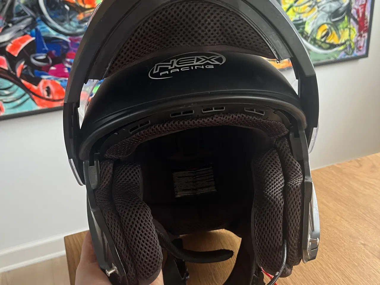 Billede 4 - Nex Racing Bluetooth hjelm str. M