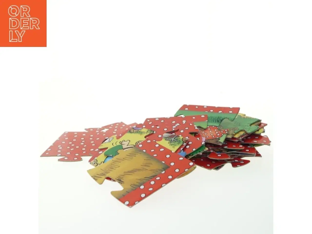 Billede 2 - Rasmus Klump Gulvpuslespil fra Barbo Toys (str. 31,5x22 cm)