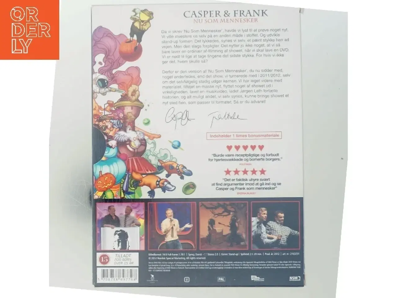 Billede 3 - Casper og Frank, nu som mennesker med Casper Christensen (DVD)