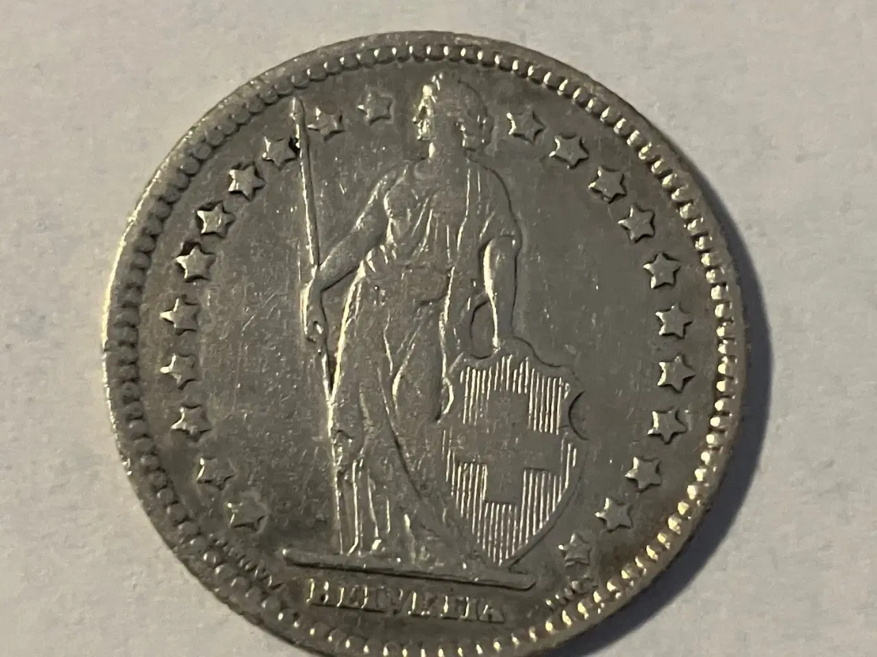 Billede 2 - 1 Franc Switzerland 1898