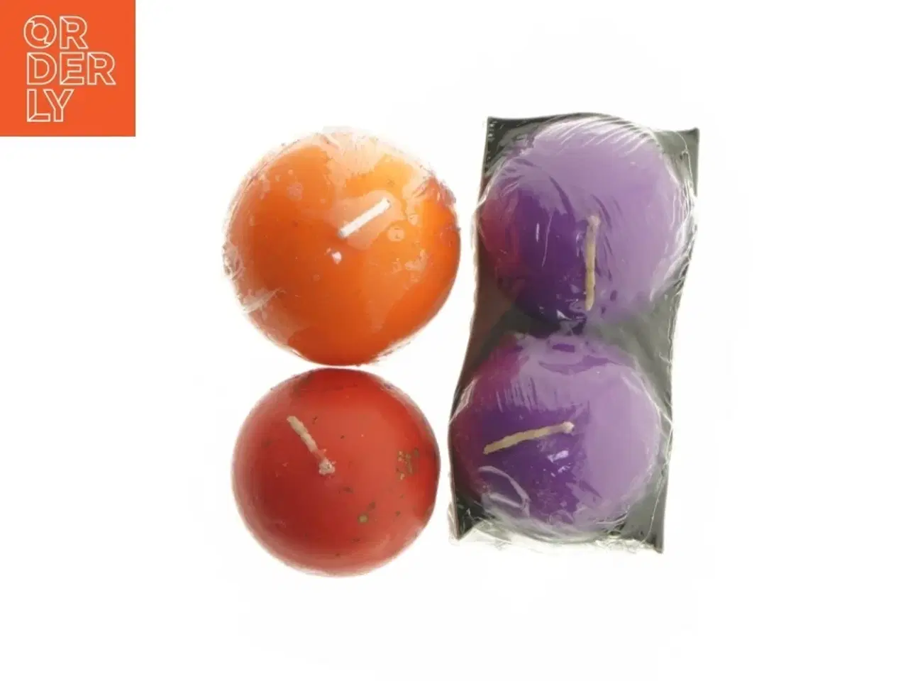 Billede 1 - Kugleformede stearinlys