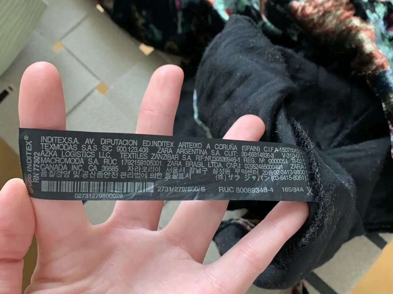 Billede 9 - Zara slå om kjole velour