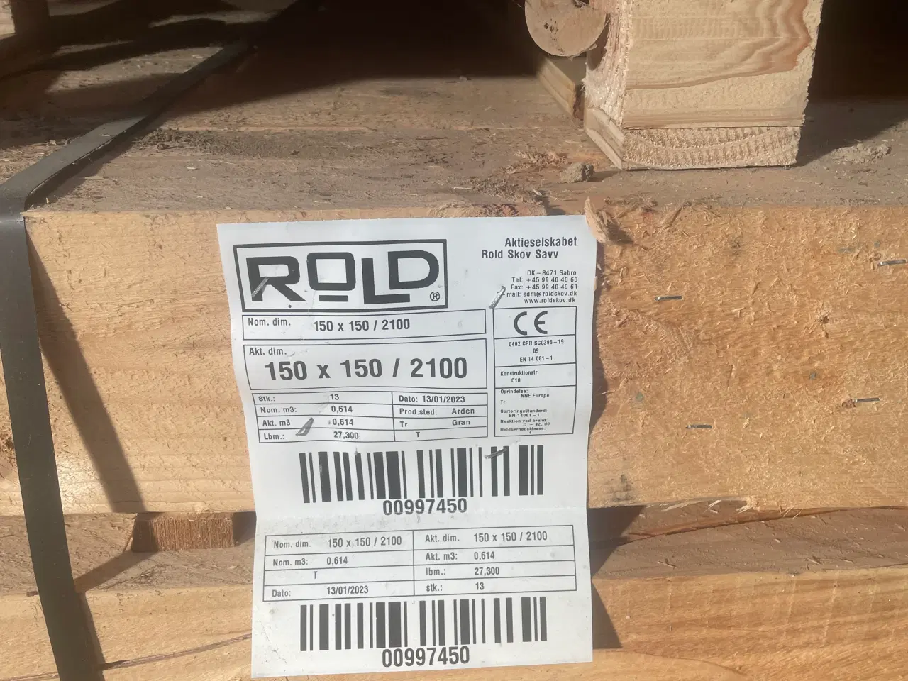 Billede 2 - 15x15x210 stolper