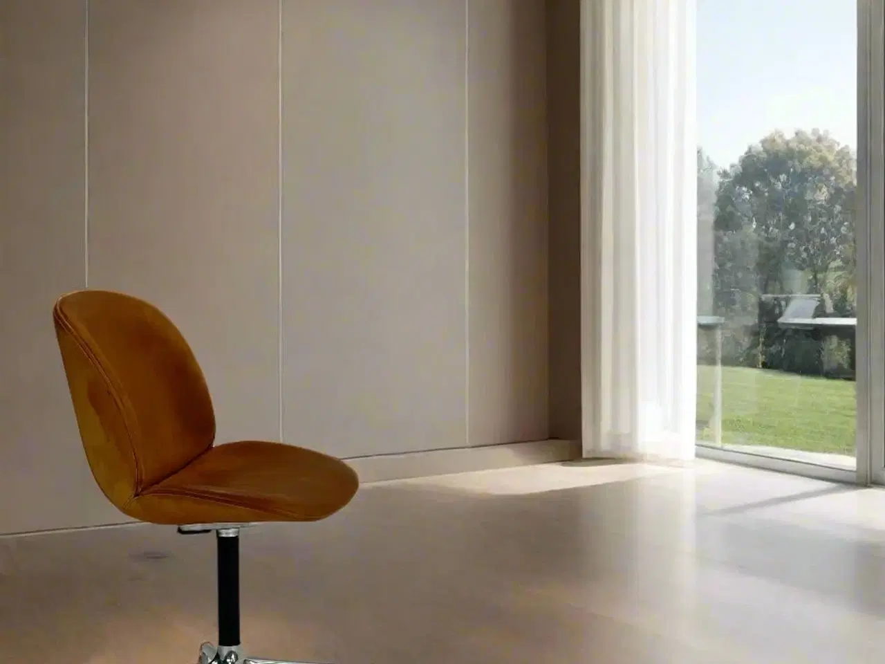 Billede 2 - GUBI | Beetle Meeting Chair (Cognac)