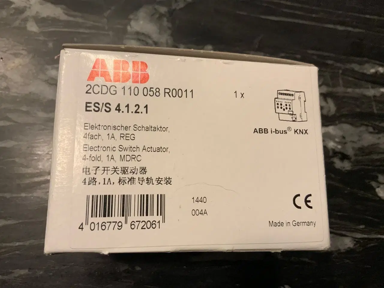 Billede 1 - KNX 4 kanals varmestyringsmodul - ABB