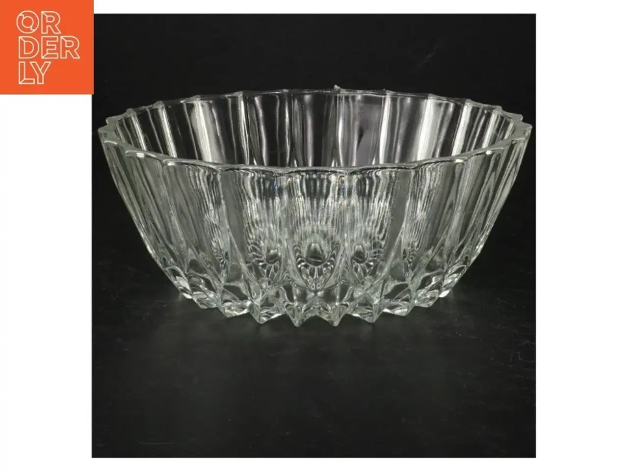 Billede 1 - Glasskål (str. 20,5 cm)