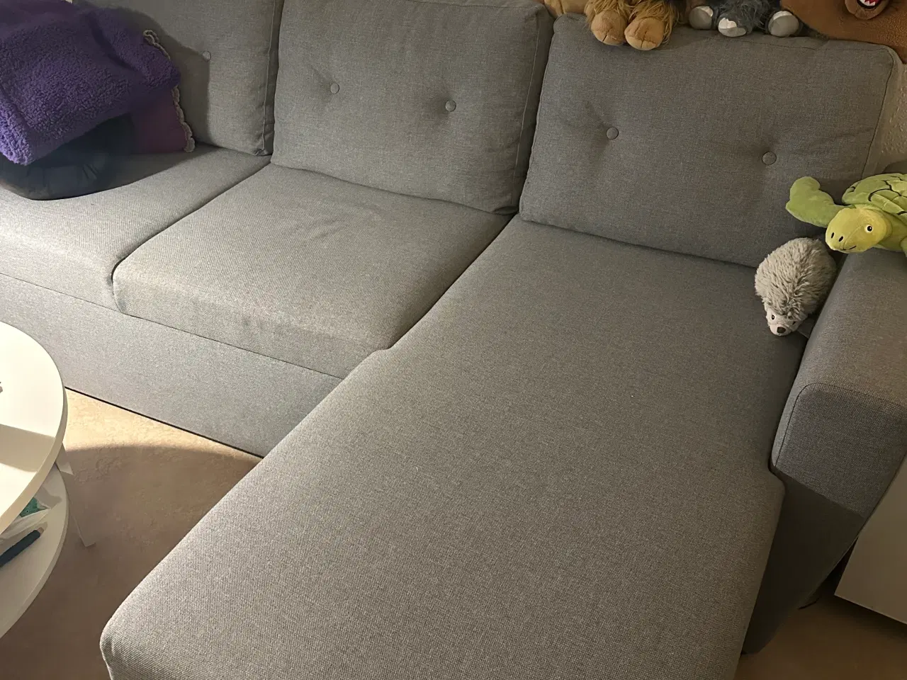 Billede 1 - Sovesofa med chaiselong 