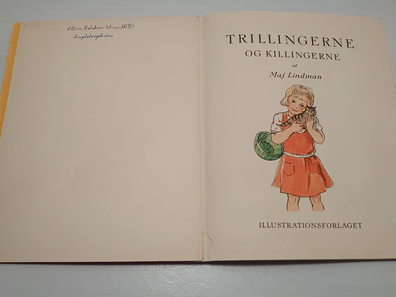 Billede 3 - Maj Lindman: Trillingerne og killingerne. Ca. 1950