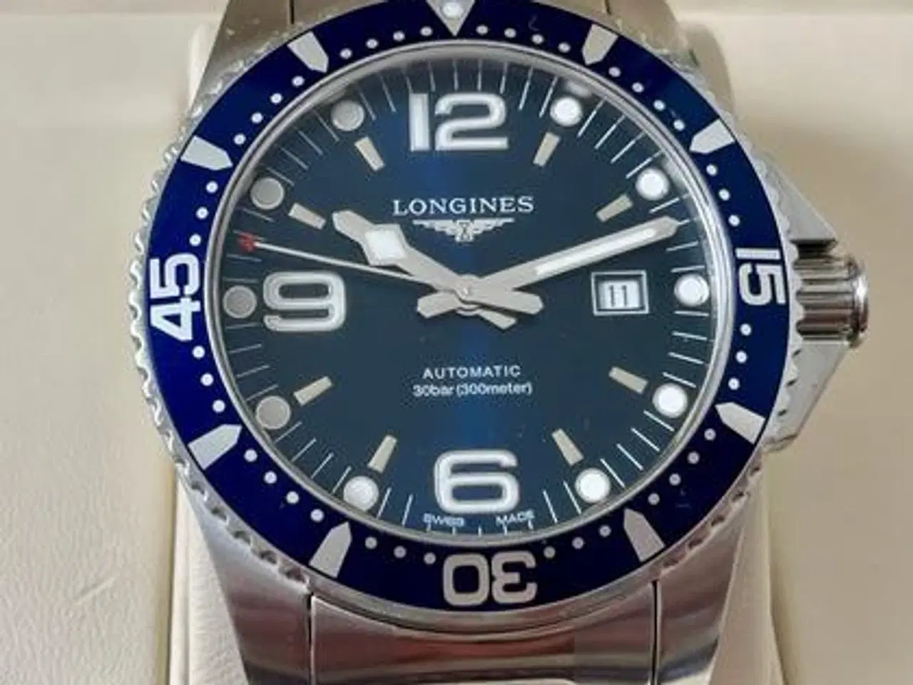 Billede 1 - Longines Hydro Conquest Blå Ø44