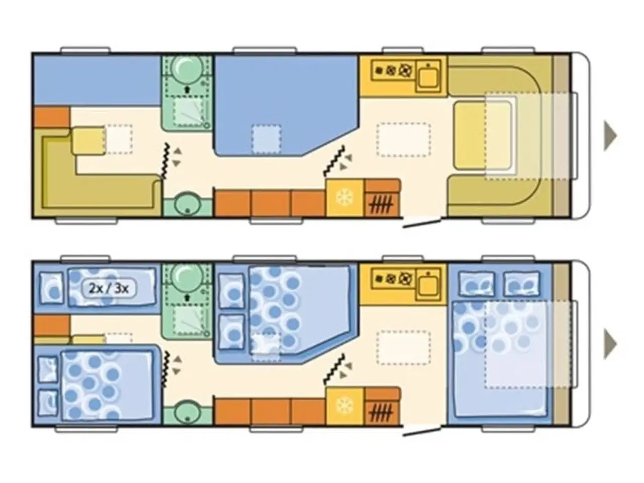 Billede 1 - 2024 - Adria Alpina 763 UK Thule 9200 6 meter markise - 4 x mover - El støtteben - Truma Aventa Comfort 2 gen. - Alde flow,100 ah Lithium batteri, Duo control