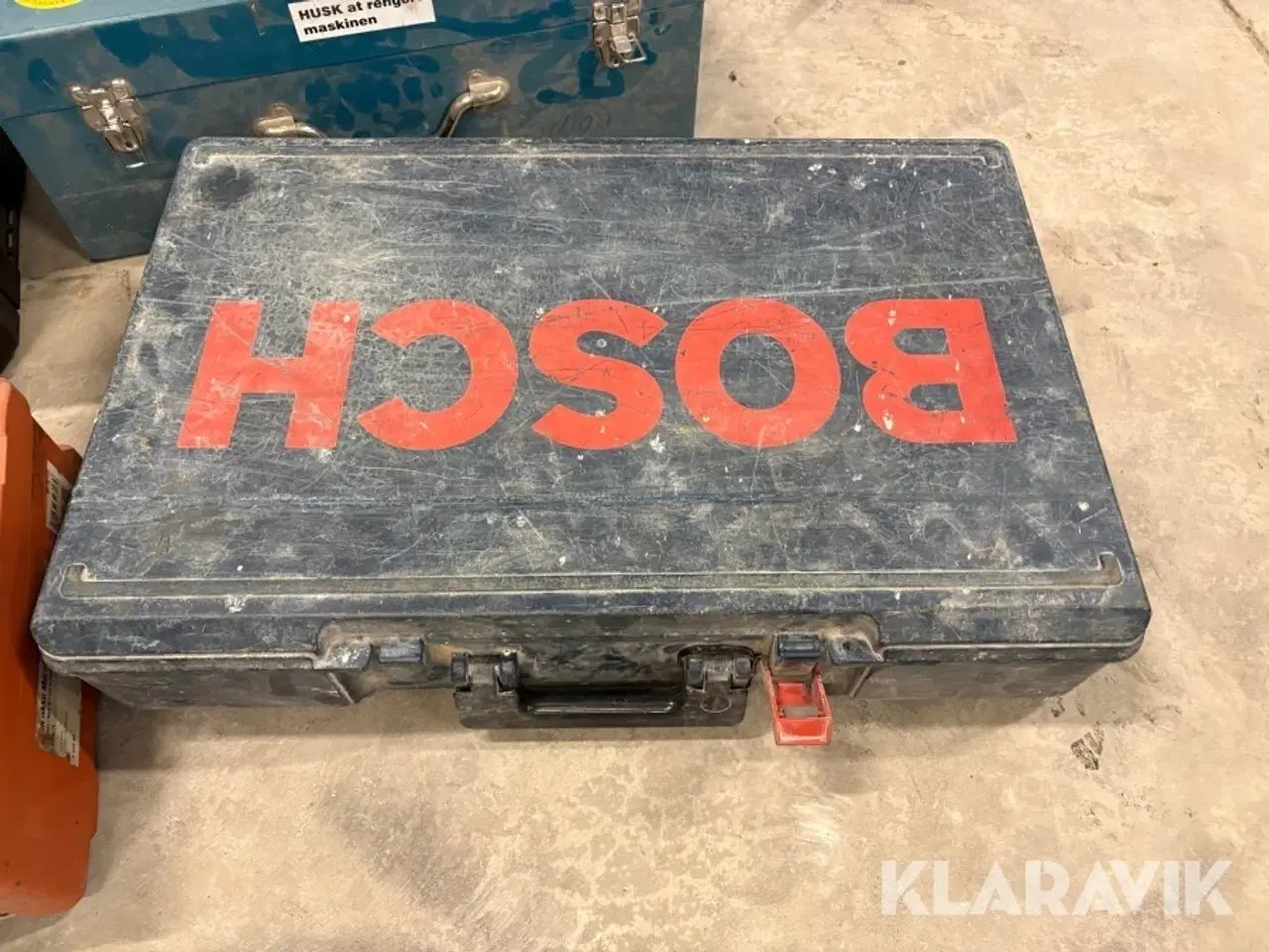 Billede 6 - Opbevaringskasser incl defekte maskiner Bosch makita dewalt