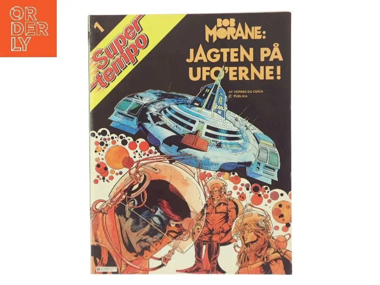 Billede 1 - Jagten på UFO'erne! af Vernes og Coria (Bog)