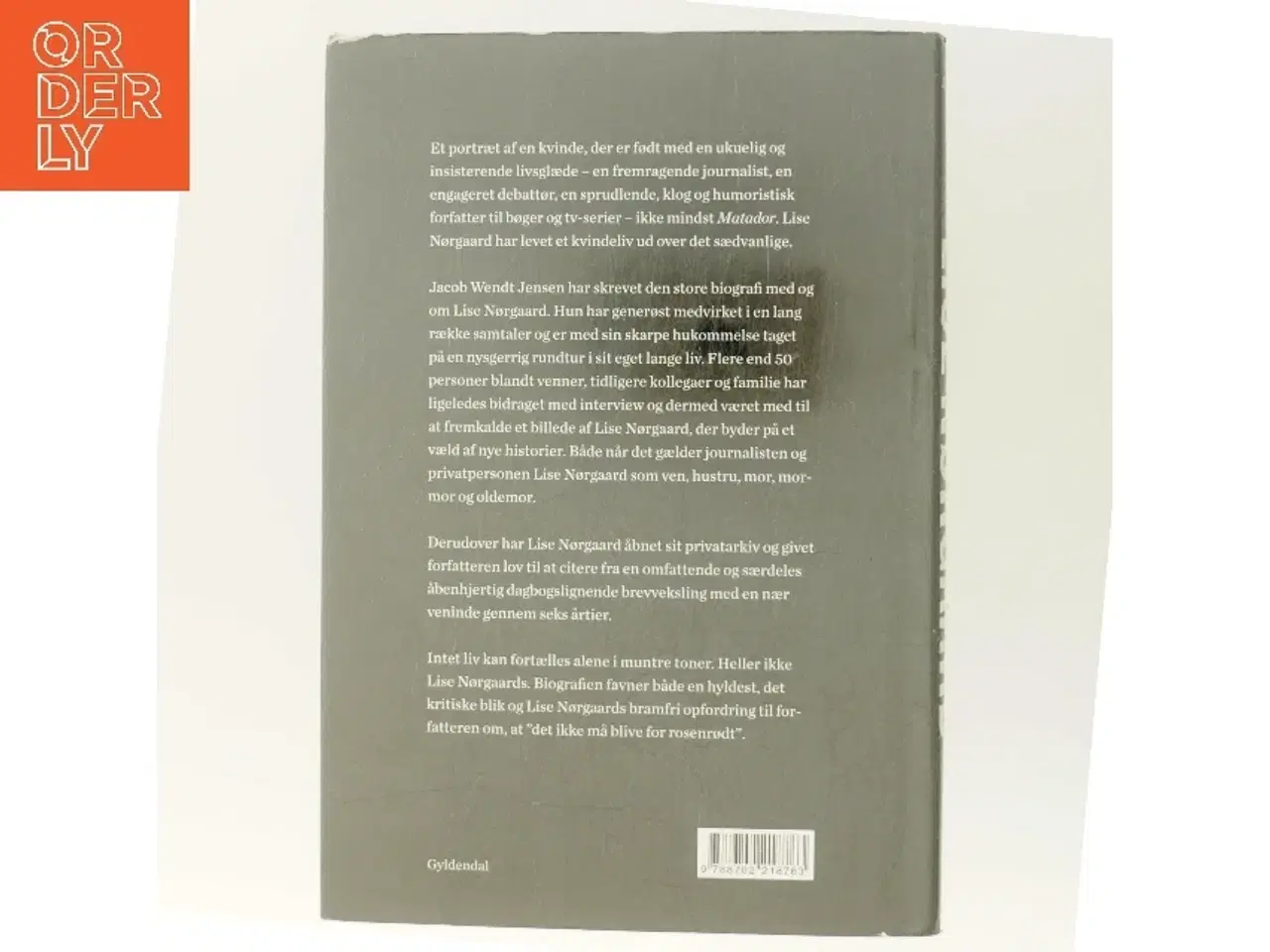 Billede 3 - Lise Nørgaard : de første 100 år : en biografi af Jacob Wendt Jensen (Bog)